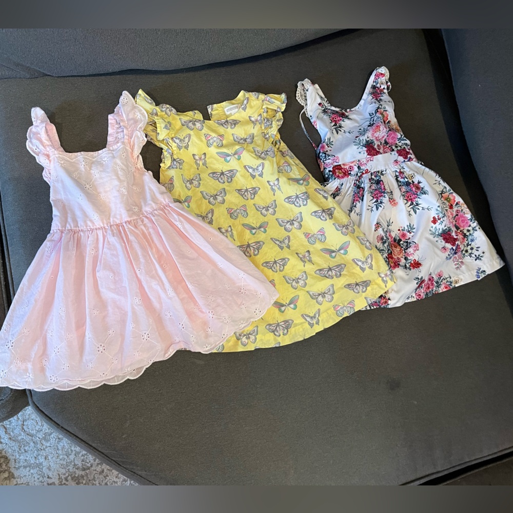 Toddler 2T dress bundle of 3 dresses